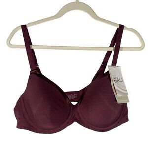 Bali Womens 42C Convertible T-Shirt Bra With Back Smoothing & Underwire Support